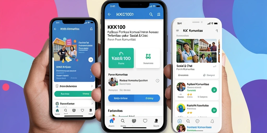 Tampilan antarmuka KPK100 yang menarik dan fungsional.