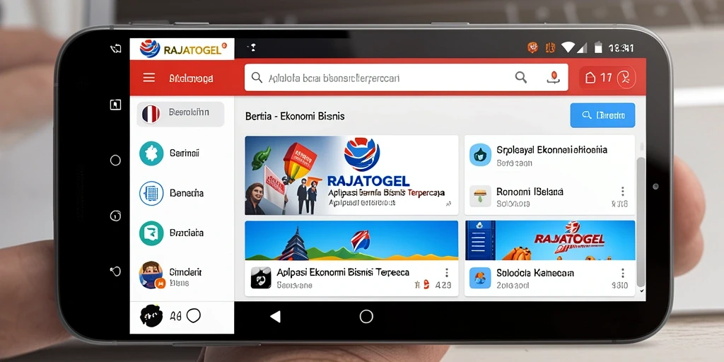 Antarmuka aplikasi RAJATOGEL yang informatif dan mudah digunakan.